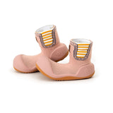 Calzado respetuoso Boots Pink con suela Bicolor