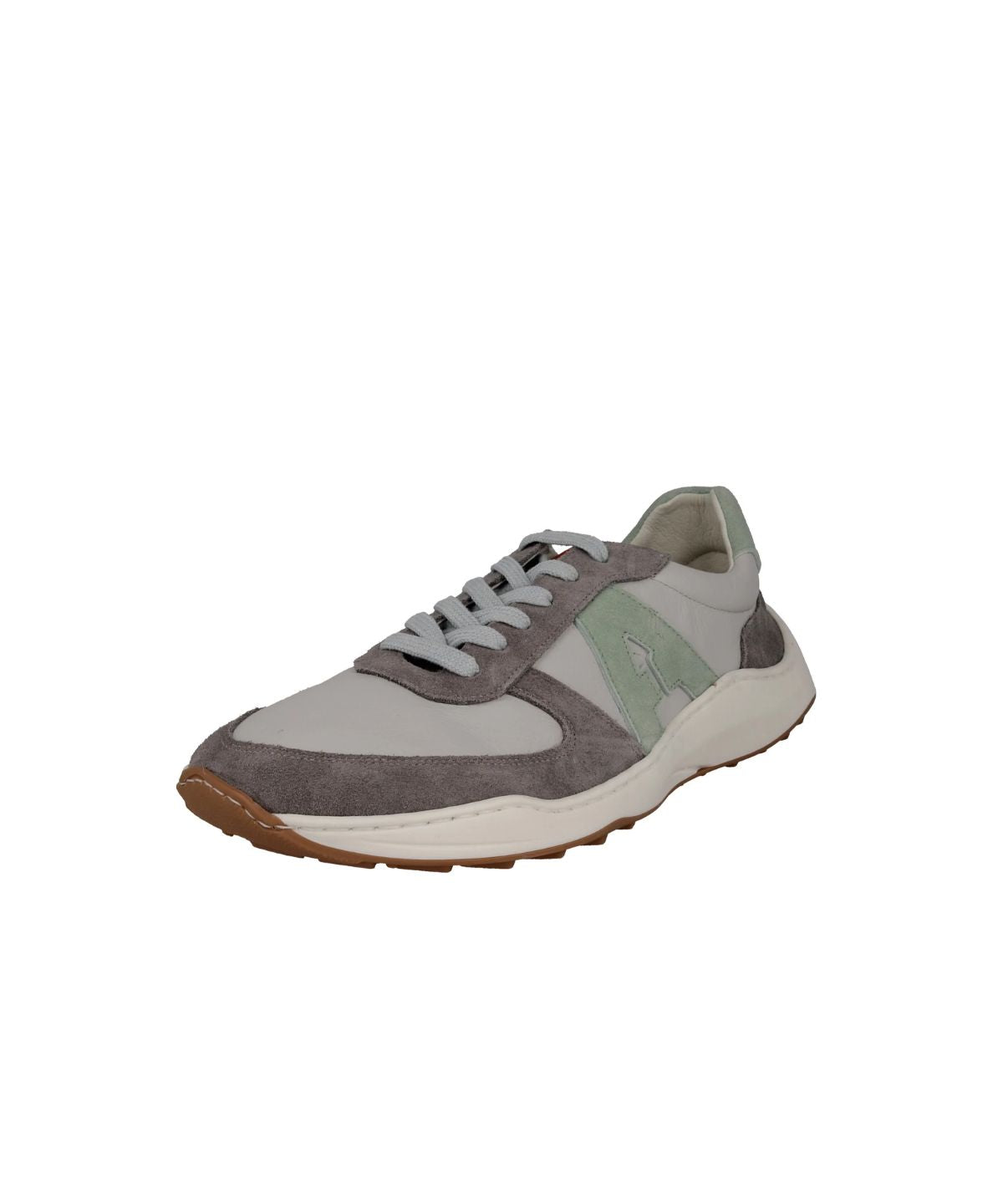 Deportiva respetuosa ADN serraje gris/hielo/fresh - Ohana Barefoot