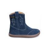 Bota campera barefoot infantil Azul con membrana TEX - Ohana Barefoot