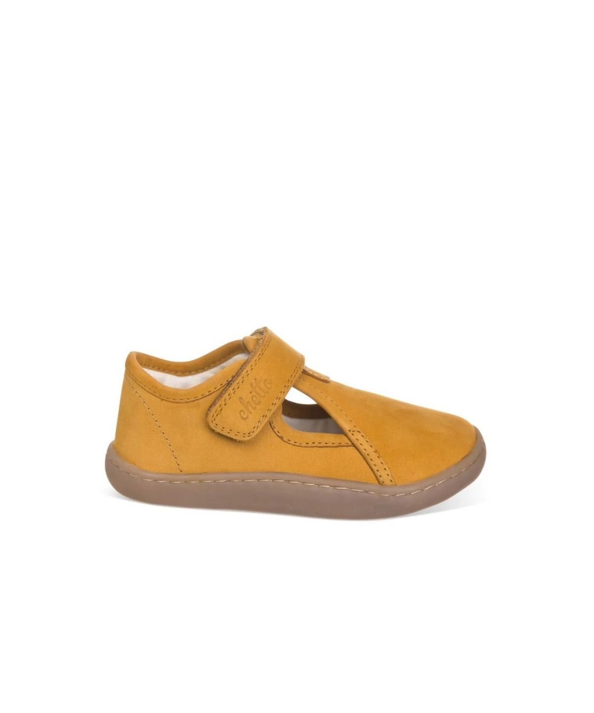 Pepito respetuoso de piel en color Camel - Ohana Barefoot
