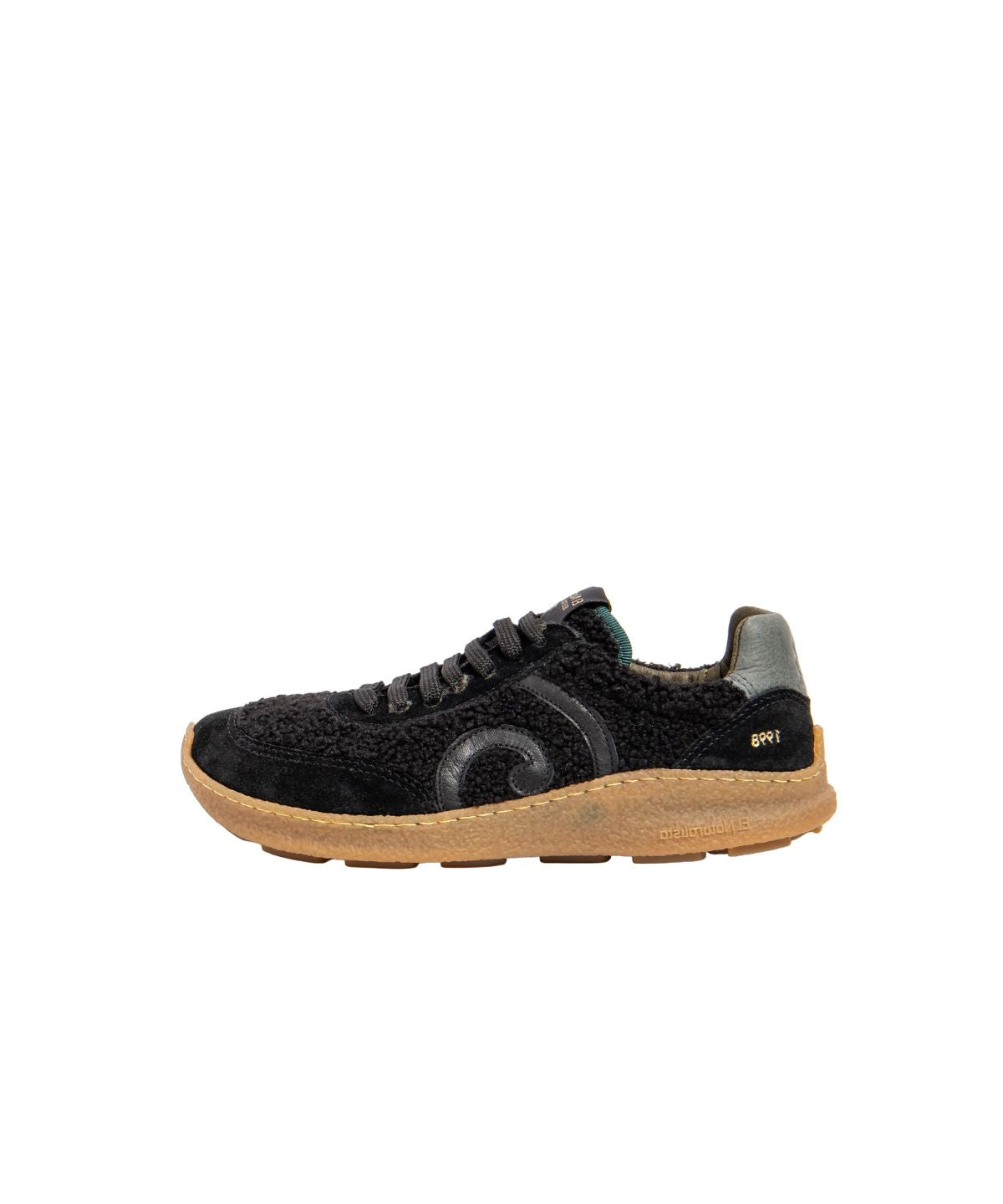 Zapatilla barefoot Oroel N5435B Multi material Black/Caramel - Ohana Barefoot