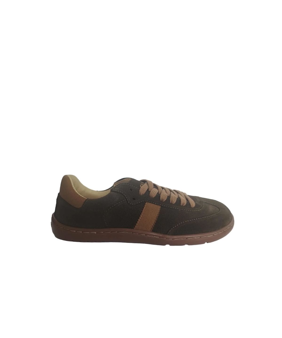 Zapatilla barefoot serraje 8998-S Kaki/Tierra - Ohana Barefoot