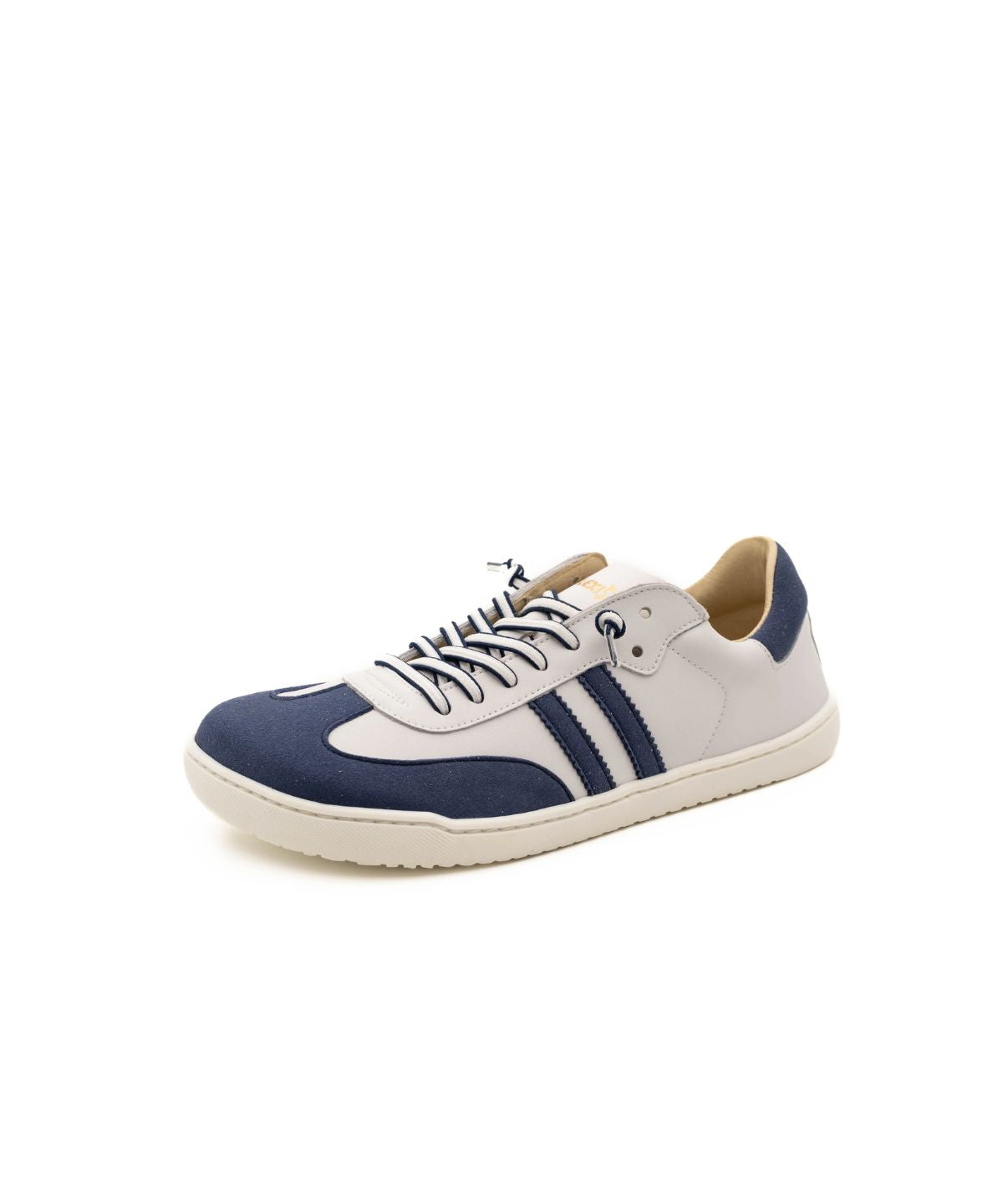 Deportiva barefoot 9028-XL horma ancha microfibra Navy/Blanco - Ohana Barefoot