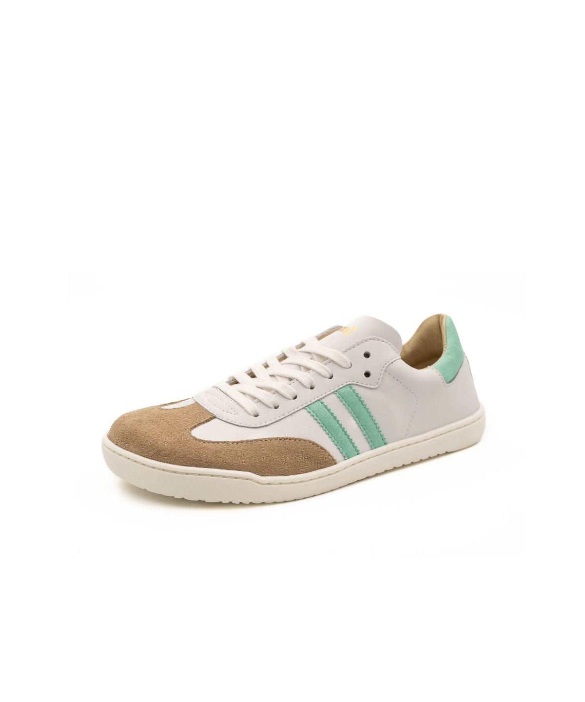 Deportiva barefoot 9028-XL horma ancha serraje Arena/Blanco/Maldive - Ohana Barefoot