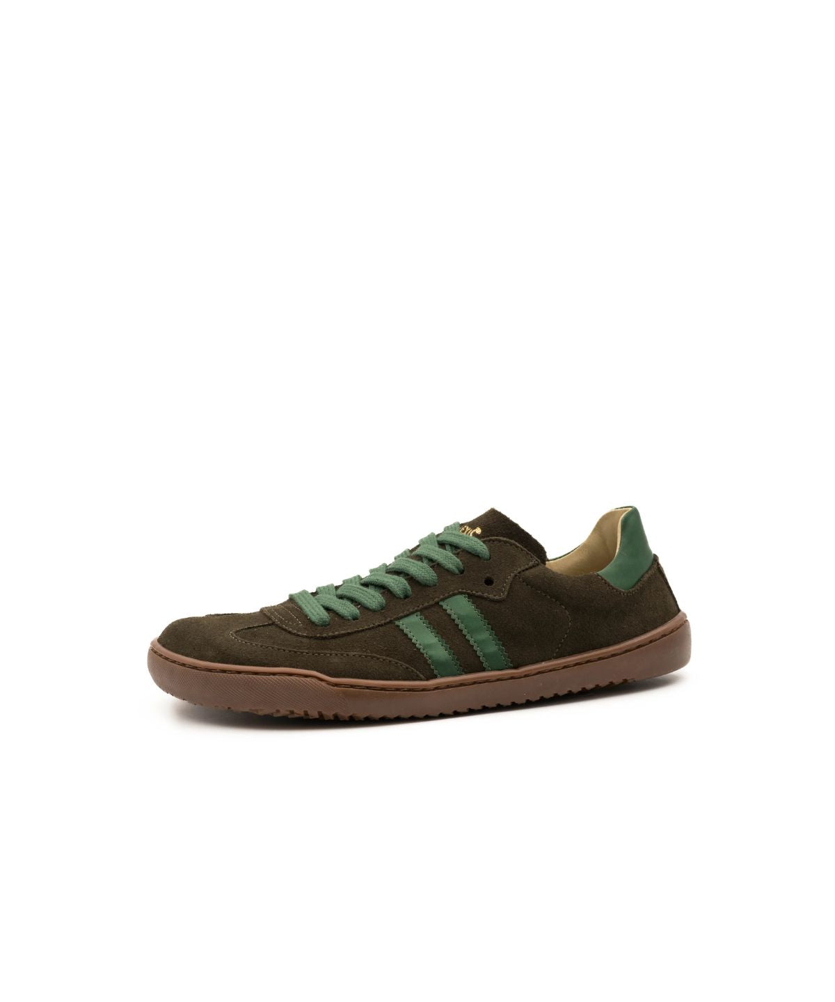 Zapatilla barefoot XL horma ancha en serraje color Caqui - Ohana Barefoot