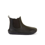 Botin barefoot Chelys Black de piel hidrofugada - Ohana Barefoot