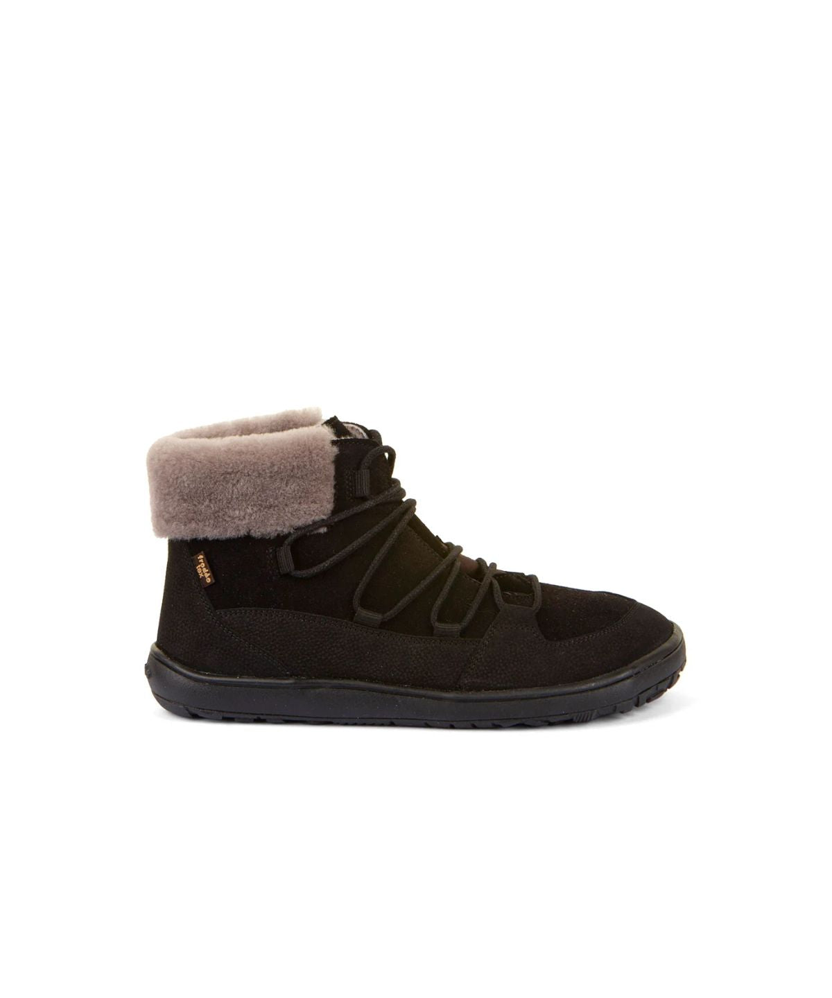 Bota Barefoot Furry Up W Black con membrana TEX - Ohana Barefoot