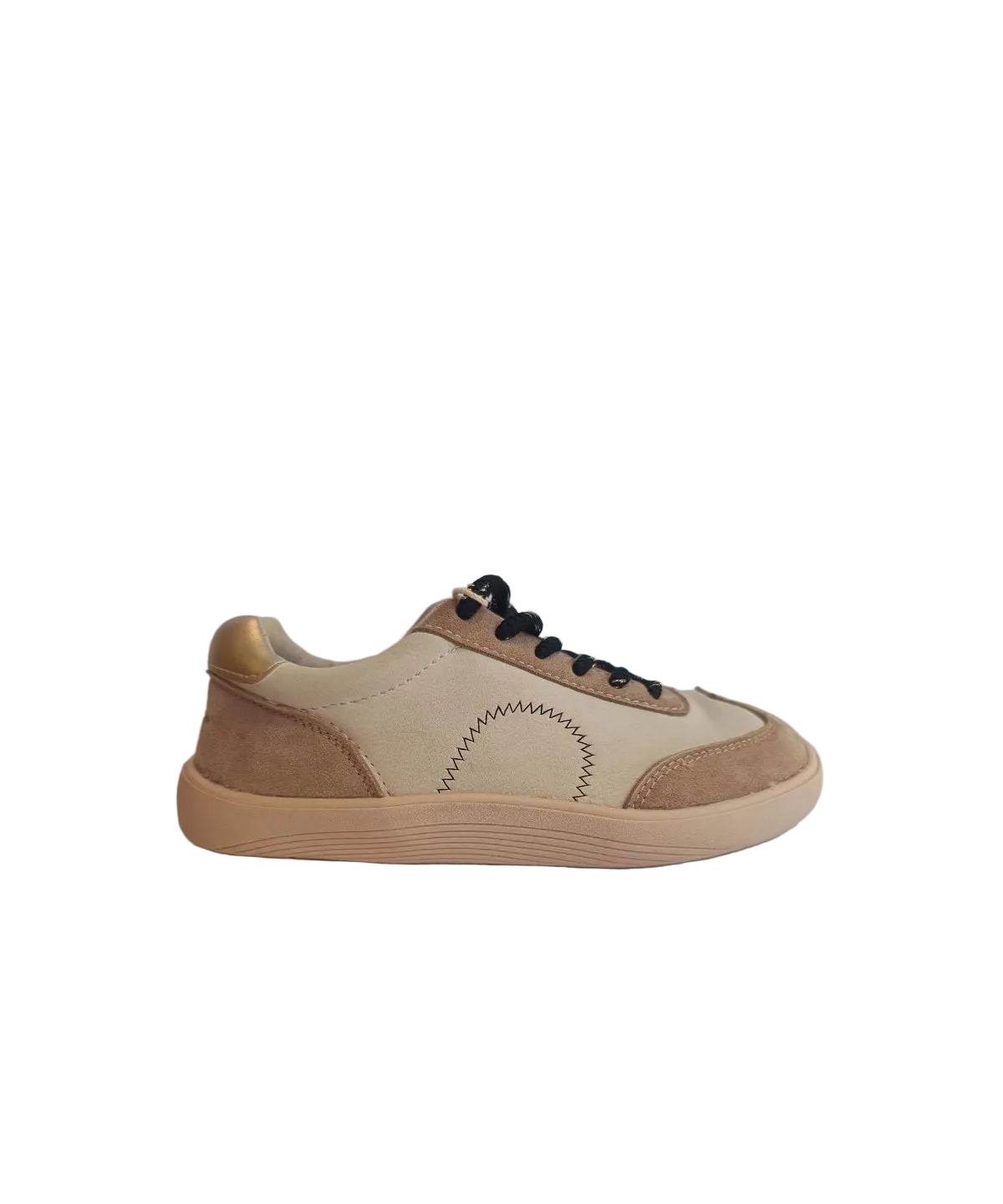 Zapatilla barefoot BB UP en color beige oro - Ohana Barefoot