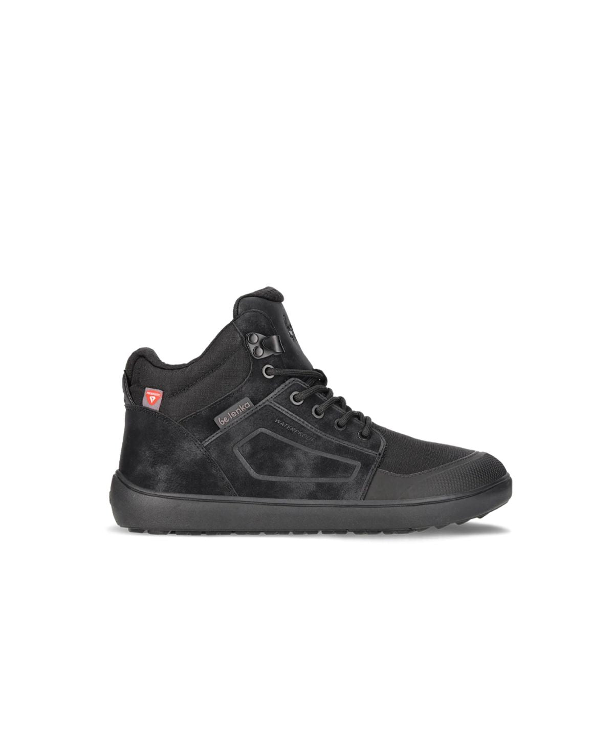 Bota barefoot impermeable ArcticEdge All Black - Ohana Barefoot