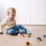 Zapatillas de interior respetuosas Little Dino Racers