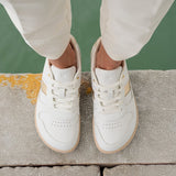 Zapatillas Barefoot Cellestia White & Gold