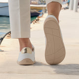 Zapatillas Barefoot Cellestia White & Gold