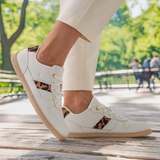 Zapatilla Barefoot Cellestia White & Leopard