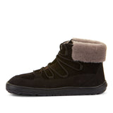 Bota Barefoot Furry Up W con membrana color negro