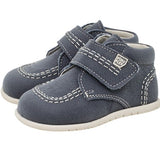 Botin respetuoso en piel Davinci Night Azul