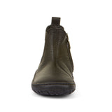 Botin barefoot Chelys Black de piel hidrofugada - Ohana Barefoot