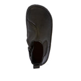 Botin barefoot Chelys Black de piel hidrofugada - Ohana Barefoot