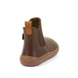 Botin barefoot Chelys Brown de piel hidrofugada - Ohana Barefoot