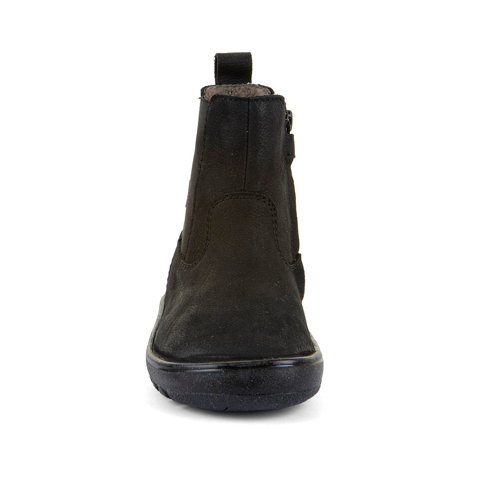 Botin barefoot Up Chelys Wool Black con membrana TEX - Ohana Barefoot