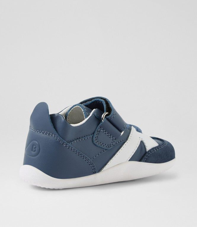Zapatilla respetuosa primeros pasos Chase Vintage indigo - Ohana Barefoot
