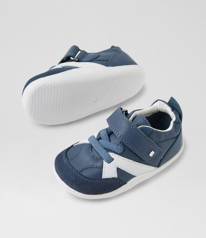 Zapatilla respetuosa primeros pasos Chase Vintage indigo - Ohana Barefoot