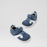 Zapatilla respetuosa primeros pasos Chase Vintage indigo - Ohana Barefoot