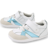 Zapatilla respetuosa primeros pasos Chase White-Jelly mint - Ohana Barefoot
