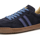 Zapatilla barefoot XL horma ancha color Marino serraje