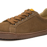 Zapatilla barefoot XL horma ancha color Mostaza