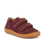 Zapatilla respetuosa modelo Base Burdeos repelente al agua