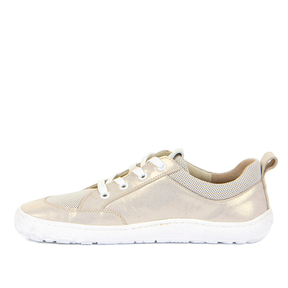 Zapatilla Barefoot Modelo GEO Gold Shine - Ohana Barefoot
