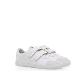 Zapatilla respetuosa Blanco con doble velcro