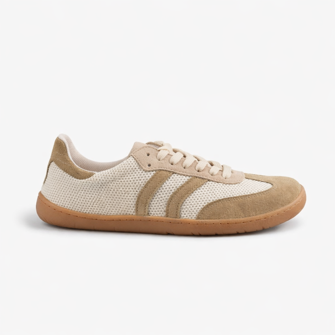 Zapatilla barefoot Track Beige - Ohana Barefoot