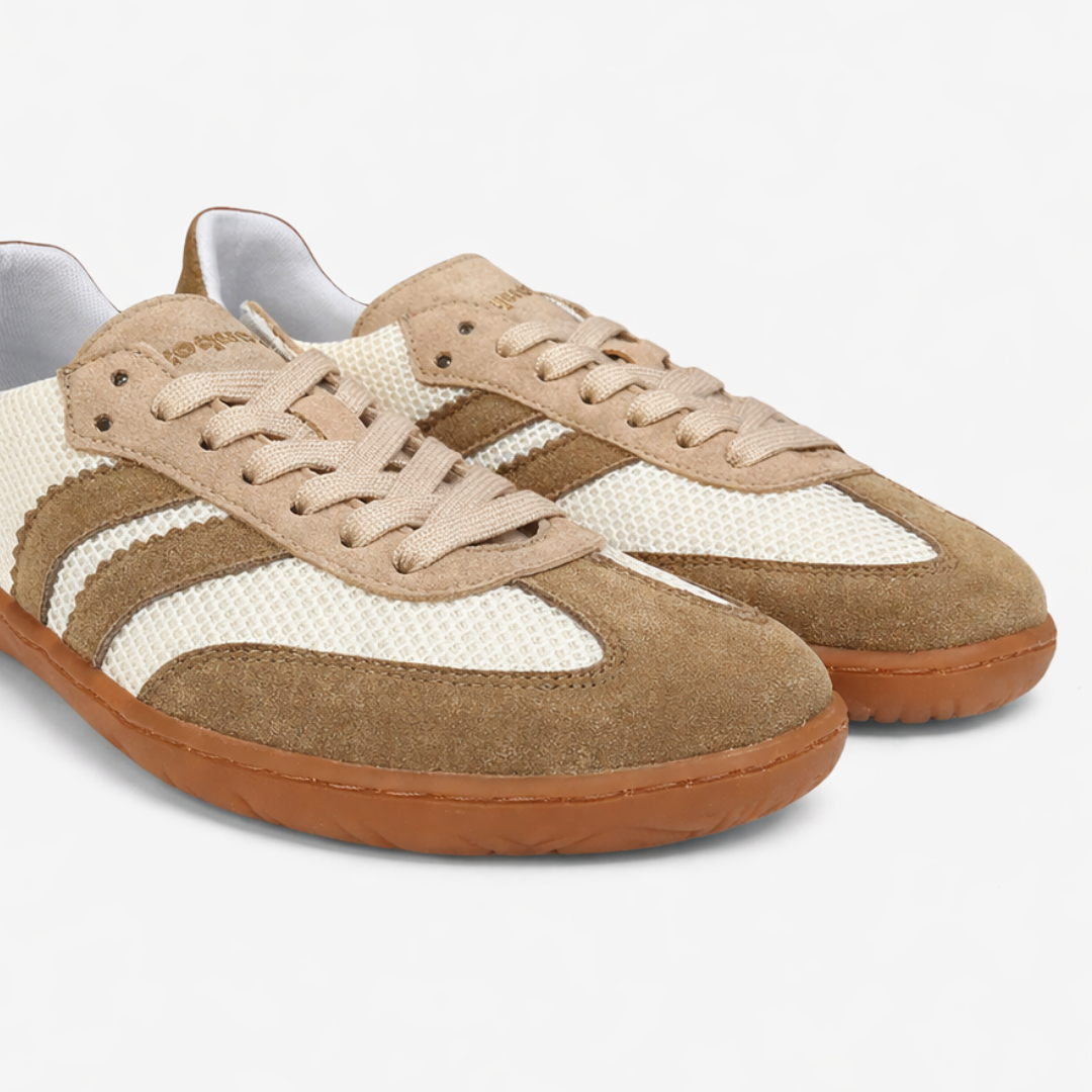 Zapatilla barefoot Track Beige - Ohana Barefoot