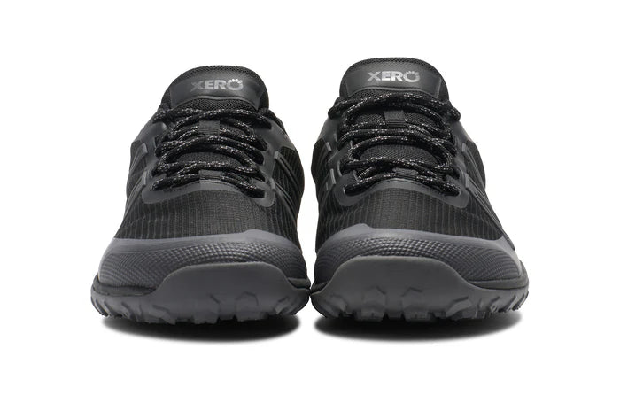 Zapatilla barefoot Scrambler Trail Low Waterproof Black Asphalt - Ohana Barefoot