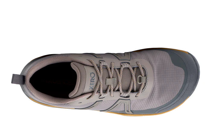 Zapatilla barefoot Scrambler Trail Low Waterproof Driftwood / Asphalt - Ohana Barefoot