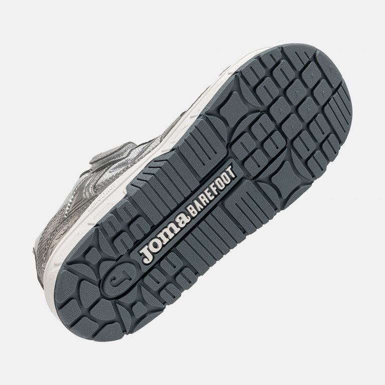 Deportiva respetuosa CR111 Junior barefoot 2612 Plata - Ohana Barefoot
