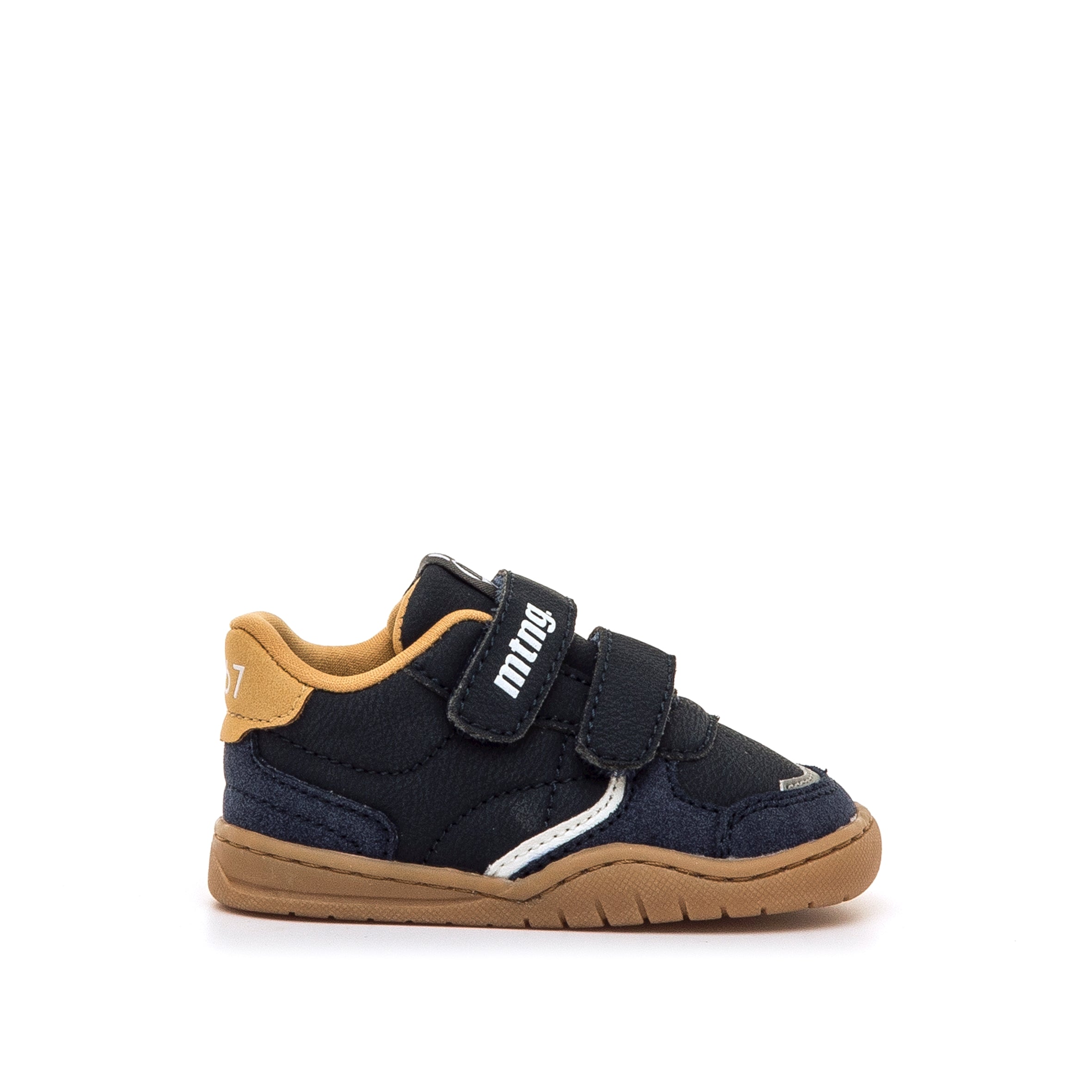 Deportiva respetuosa Rise Marino/Mostaza - Ohana Barefoot