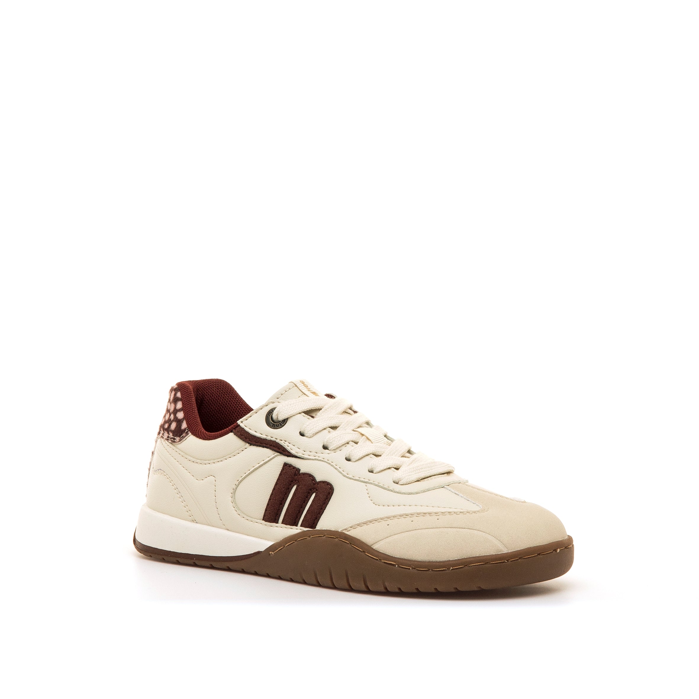 Deportiva barefoot Free Orbit Serris Crudo/Burdeos - Ohana Barefoot