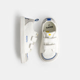 Zapatilla respetuosa modelo Rafi Blanco Azul