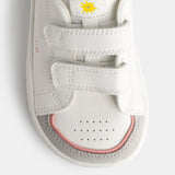 Zapatilla respetuosa modelo Rafi Blanco Rosa