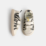 Zapatilla respetuosa modelo Rafi Cebra