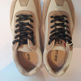 Zapatilla barefoot BB UP en color beige oro - Ohana Barefoot