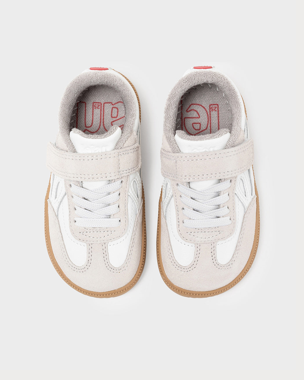 Deportiva respetuosa Lejan One Kids White - Ohana Barefoot