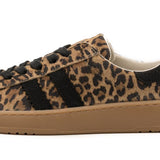 Zapatilla barefoot Leopardo Arena en horma ancha