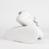 Calzado repsetuoso en piel color Blanco