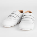 Calzado repsetuoso en piel color Blanco