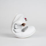 Calzado repsetuoso en piel color Blanco