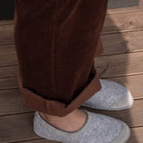 Zapatillas de casa Barefoot de Fieltro Natural