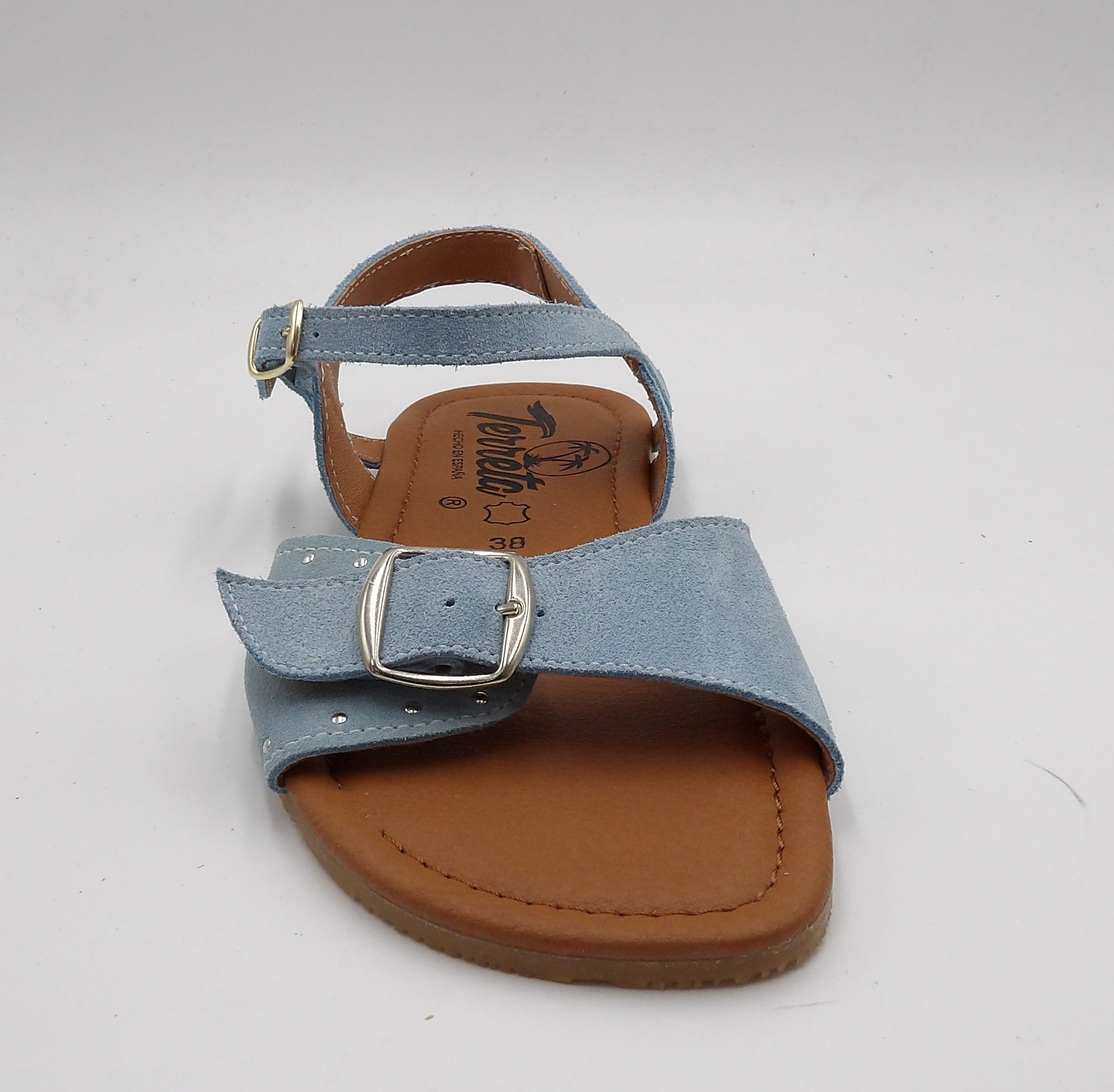 Sandalia barefoot Elx Serraje Azul - Ohana Barefoot